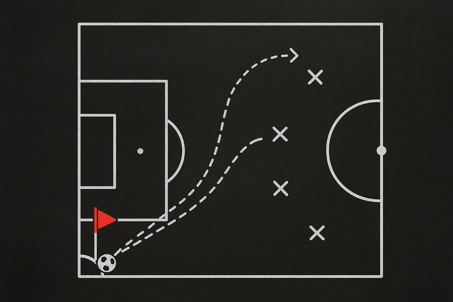 stałe fragmenty gry Manchester United